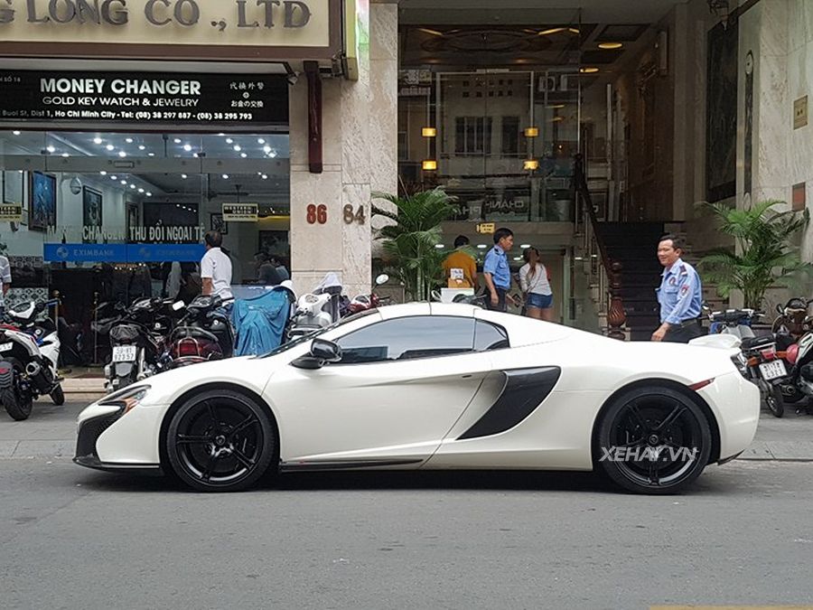McLaren 650S Spider từng của đại gia Trung Nguyên đã về tay chủ mới