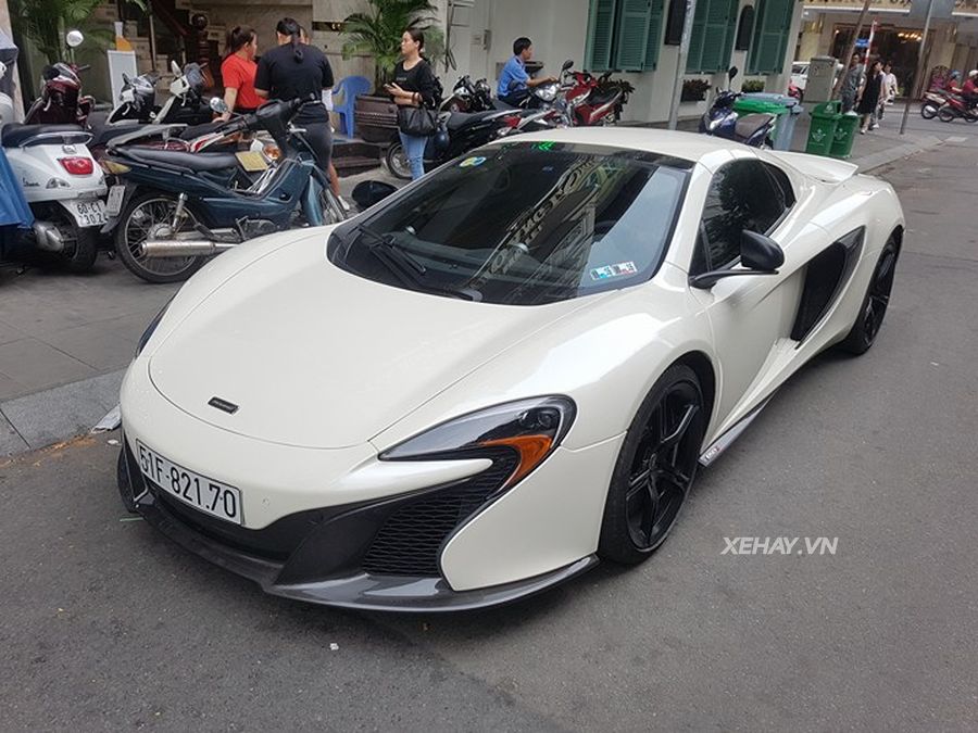 McLaren 650S Spider từng của đại gia Trung Nguyên đã về tay chủ mới
