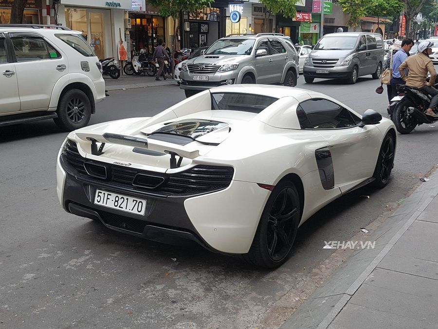 McLaren 650S Spider từng của đại gia Trung Nguyên đã về tay chủ mới