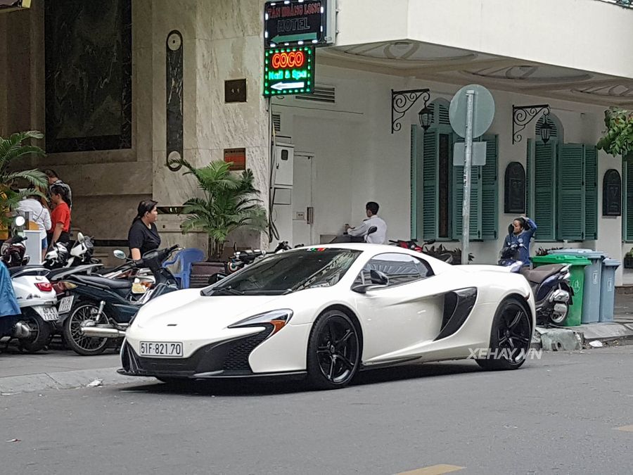 McLaren 650S Spider từng của đại gia Trung Nguyên đã về tay chủ mới