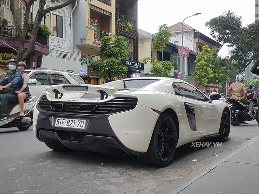 McLaren 650S Spider từng của đại gia Trung Nguyên đã về tay chủ mới