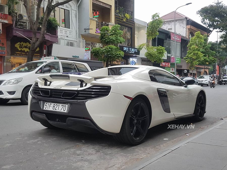McLaren 650S Spider từng của đại gia Trung Nguyên đã về tay chủ mới