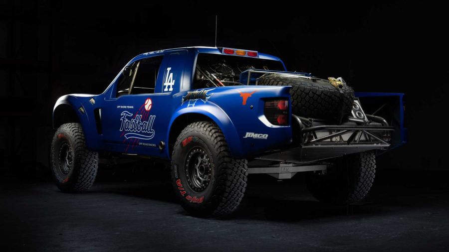 Ngắm bản độ Ford Raptor mang phong cách đội bóng chày LA Dodgers