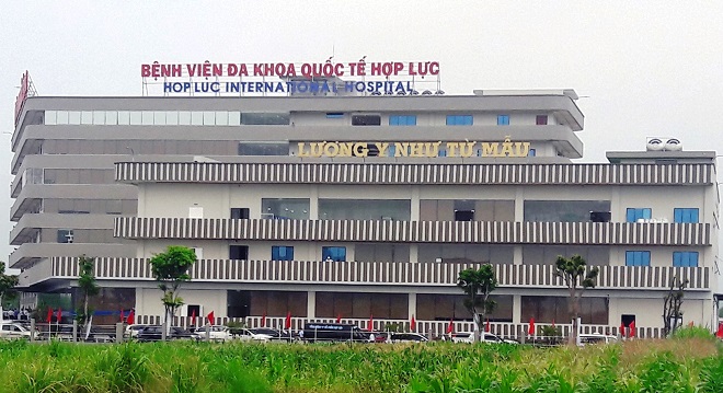 Bệnh viện Đa khoa Quốc tế Hợp Lực với quy mô 500 giường bệnh được khai trương vào sáng 5/5.