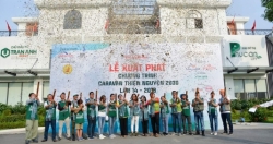 Trần Anh Group đồng hành cùng Caravan thiện nguyện 2030: Mang niềm vui cho học sinh nghèo hiếu học