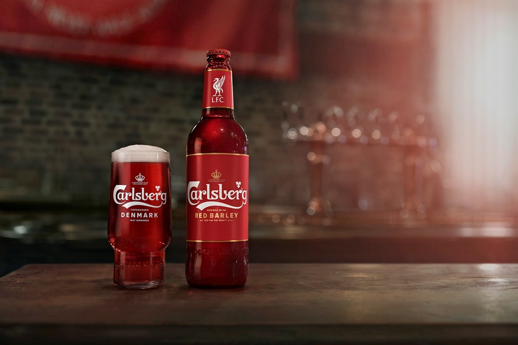Carlsberg  ra mắt phiên bản bia Red Barley giới hạn, dành riêng cho người hâm mộ Liverpool FC