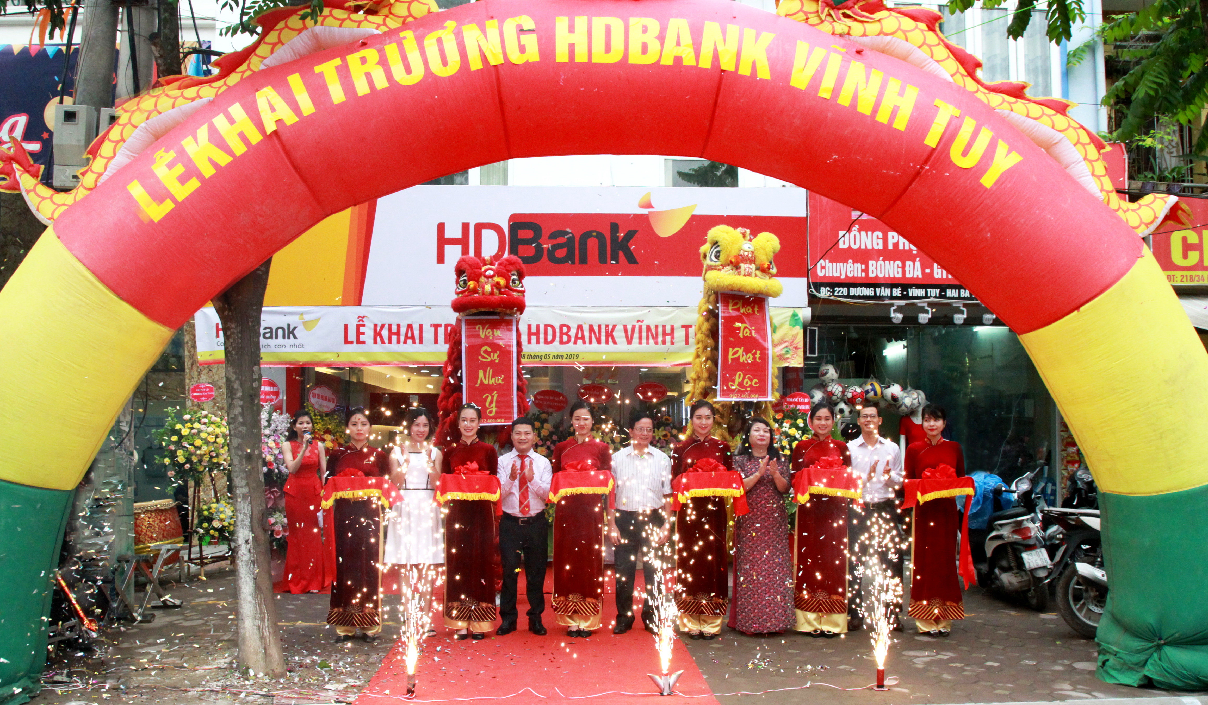 HDBank Hàng Buồm đổi tên và chuyển địa điểm giao dịch mới