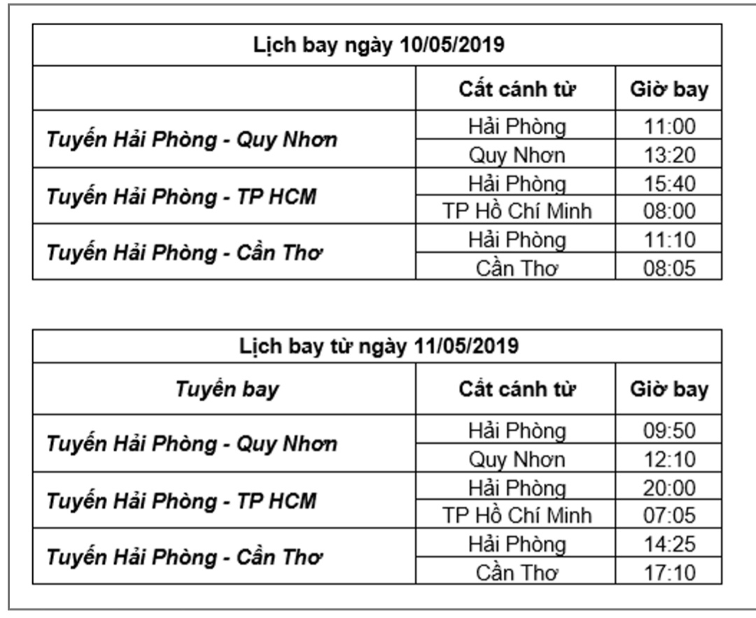 Cắt băng khai trương 3 đường bay từ Hải Phòng của Bamboo Airways