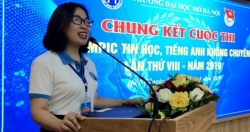 Sinh viên Đại học Mở Hà Nội thi tài Tiếng Anh     