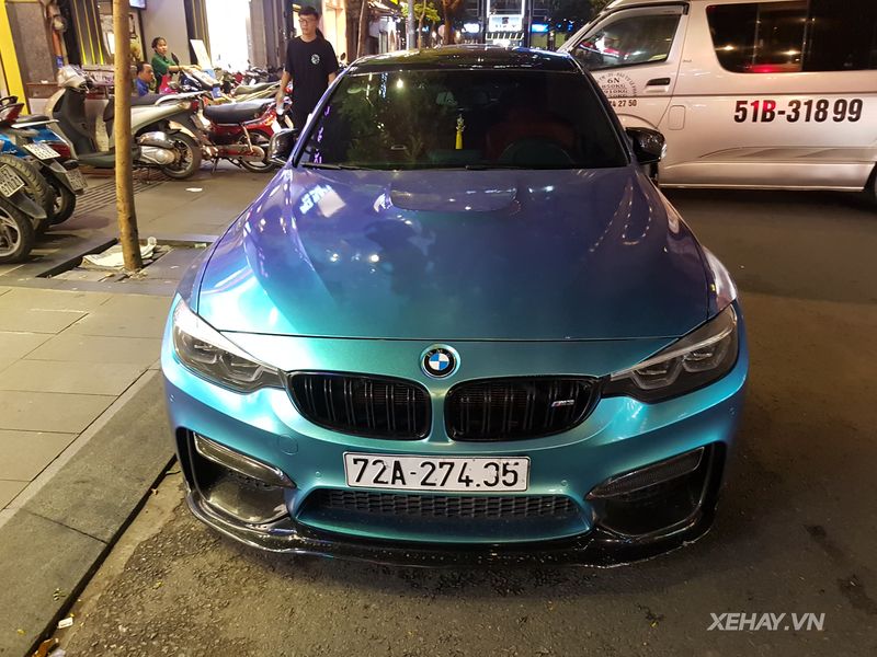 TP.HCM: Bắt gặp BMW M3 dạo đêm với bộ cánh lạ, hiếm, chất