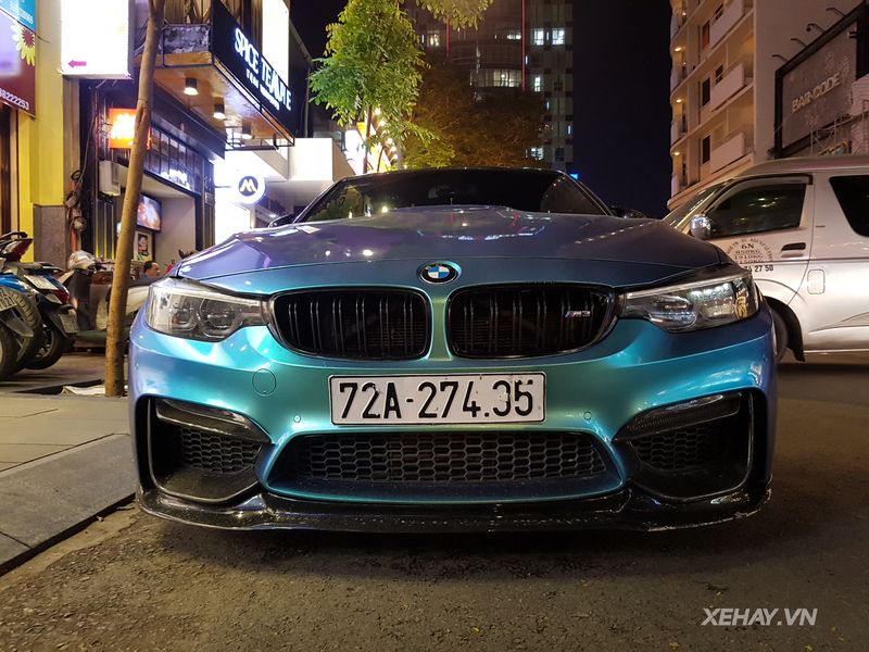 TP.HCM: Bắt gặp BMW M3 dạo đêm với bộ cánh lạ, hiếm, chất