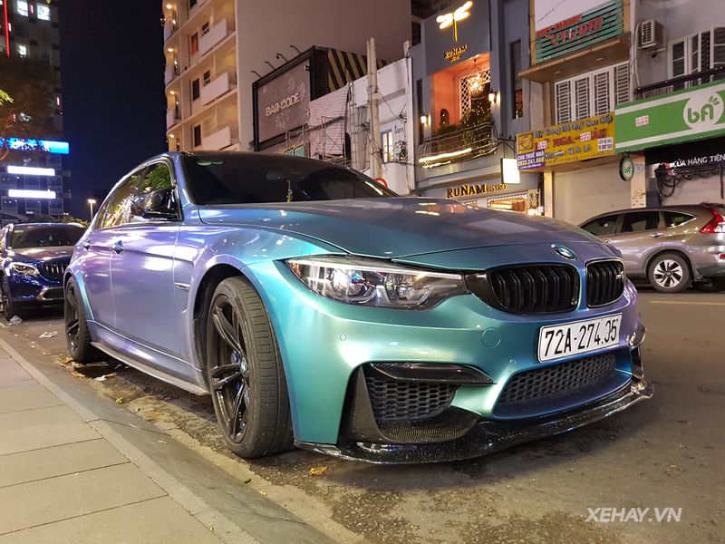 TP.HCM: Bắt gặp BMW M3 dạo đêm với bộ cánh lạ, hiếm, chất