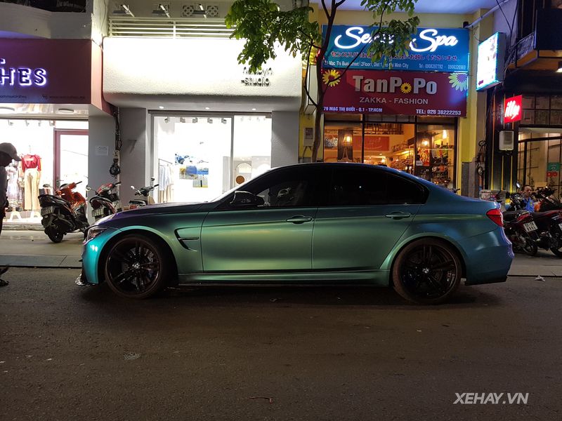 TP.HCM: Bắt gặp BMW M3 dạo đêm với bộ cánh lạ, hiếm, chất