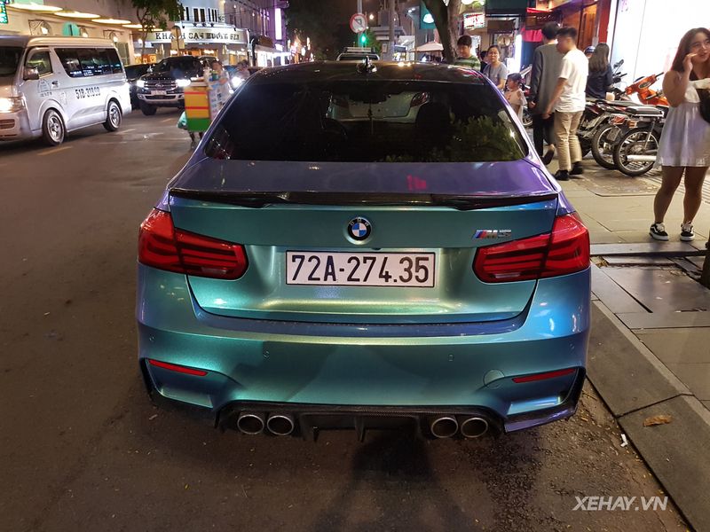 TP.HCM: Bắt gặp BMW M3 dạo đêm với bộ cánh lạ, hiếm, chất