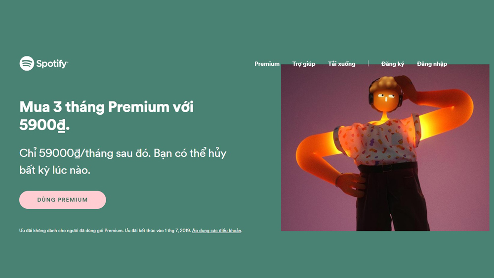 HOT: Spotify tung khuyến mại giữa năm, lần đầu giới thiệu tại Việt Nam ưu đãi hấp dẫn cho người dùng “cũ”