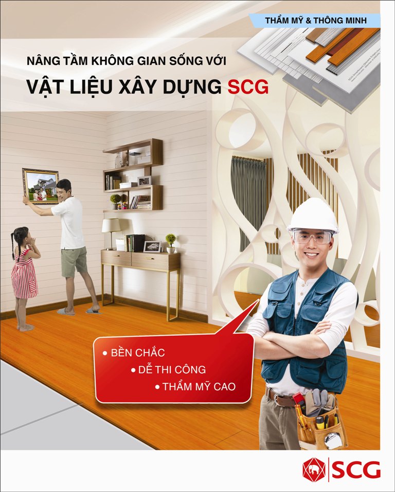 Trình làng sản phẩm SCG Super Xi măng và hàng loạt giải pháp cho không gian sống bền vững