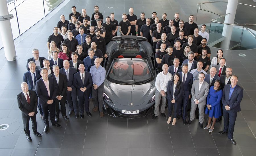 McLaren 600LT Spider phiên bản đặc biệt - Siêu phẩm chào mừng cột mốc 20.000 xe xuất xưởng chính thức ra lò