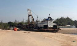Nghiêm cấm chủ đầu tư Dự án Lạc Việt chuyển tải cát san lấp theo đường biển khi chưa được cấp phép