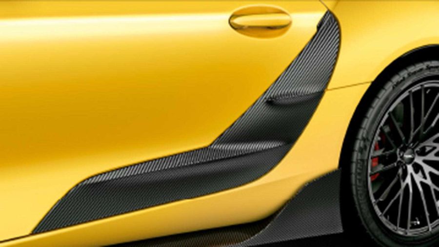 Toyota Supra nâng cấp với bodykit sợi carbon và la-zăng 19 inch từ TRD
