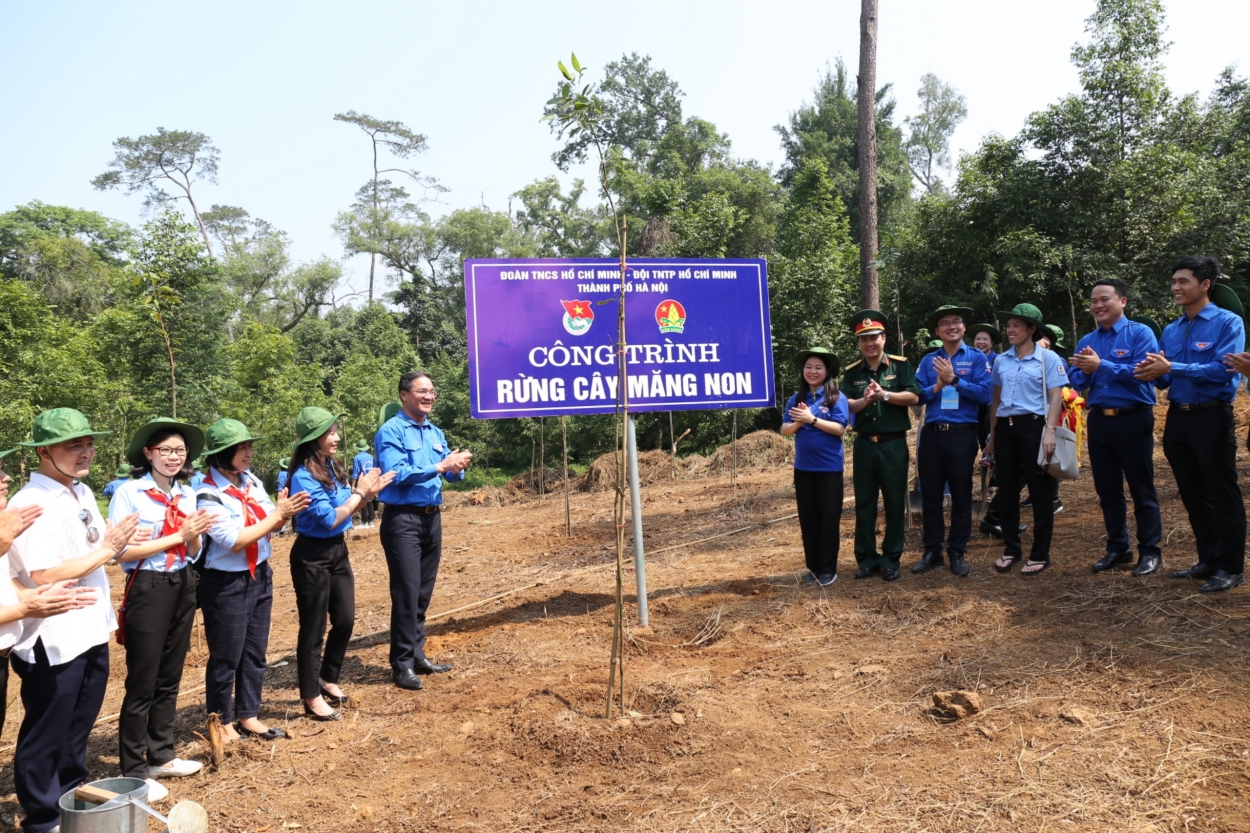 Thành đoàn Hà Nội phát động Chiến dịch Thanh niên tình nguyện Hè 2019