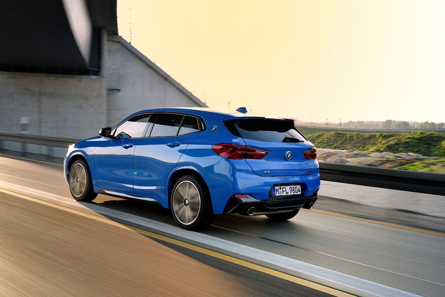BMW X2 M35i năng động trong buổi ra mắt truyền thông quốc tế gần đây