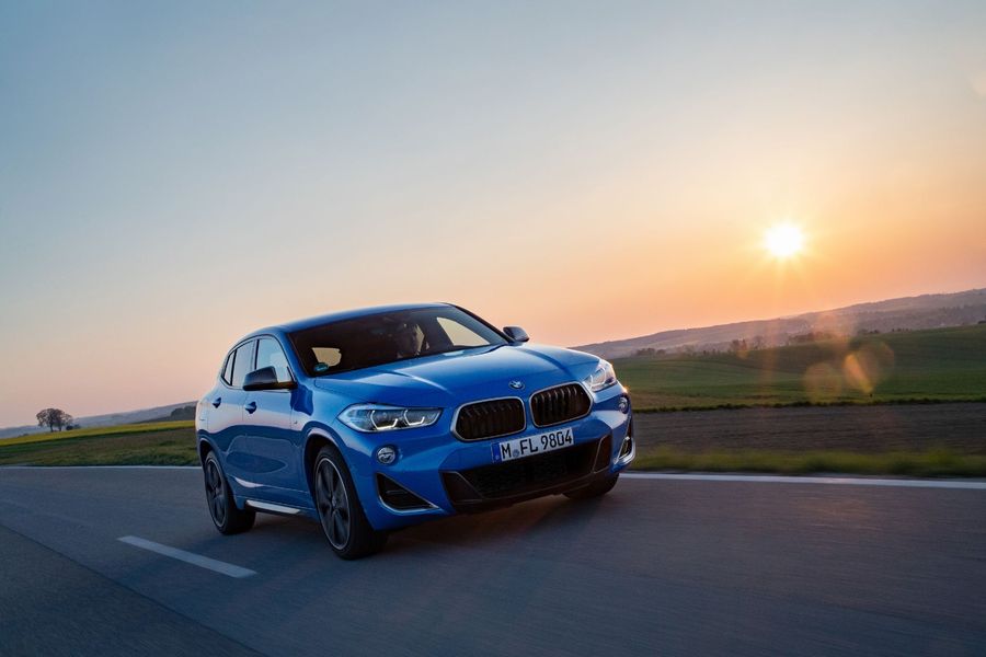 BMW X2 M35i năng động trong buổi ra mắt truyền thông quốc tế gần đây