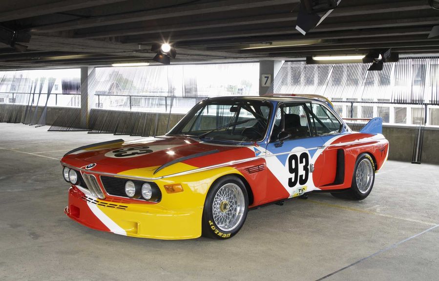 Bản vẽ đầu tiên trên BMW do họa sĩ Alexander Calder thực hiện