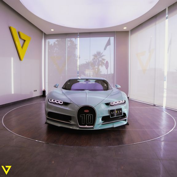 Hàng cực độc Bugatti Chiron Vainqueur de Coeur lộ diện tại Ả Rập Xê Út