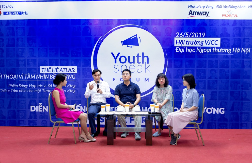 Amway Việt Nam đồng hành cùng Diễn đàn Tiếng nói trẻ Youthspeak