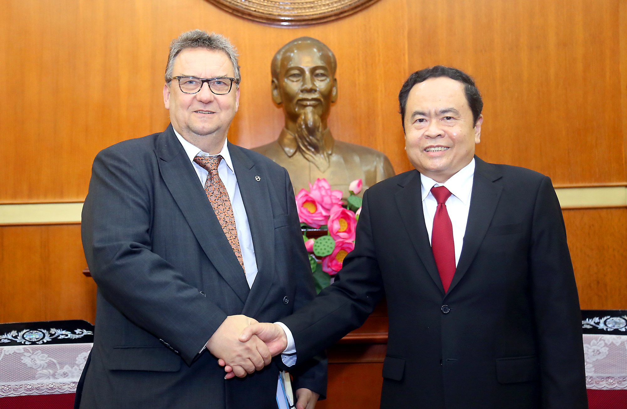 MTTQ Việt Nam luôn ủng hộ quan hệ hữu nghị, hợp tác giữa Việt Nam và Phần Lan