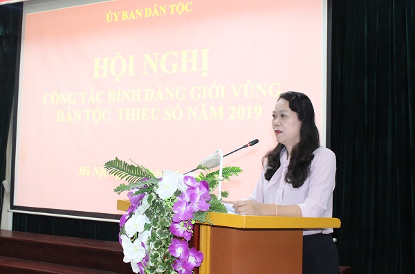 Hội nghị công tác bình đẳng giới vùng dân tộc thiểu số năm 2019