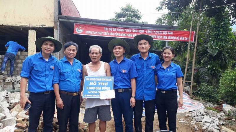 Hoạt động tình nguyện của Đoàn Thanh niên Nhà máy Tuyển quặng Apatit Tằng Loỏng