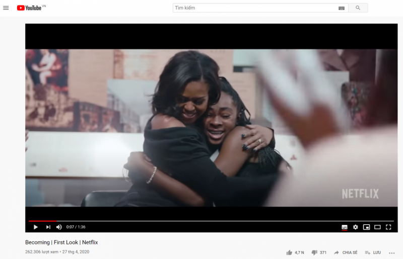 Netflix chiếu phim tài liệu về cuộc đời Michelle Obama và hồi ký “Chất Michelle”