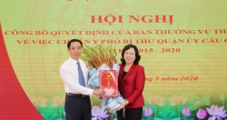 Đồng chí Nguyễn Văn Chiến được phân công giữ chức Phó Bí thư Quận ủy Cầu Giấy
