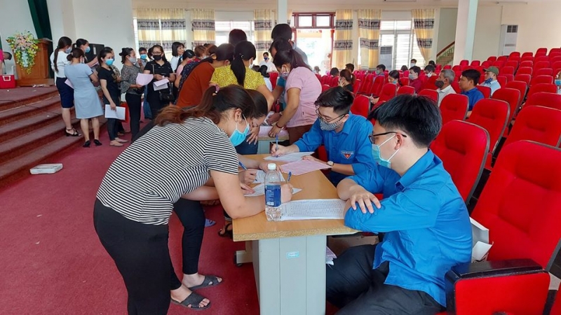 Ngày hội thu hút đông đảo đoàn viên, thanh niên hiến máu tình nguyện