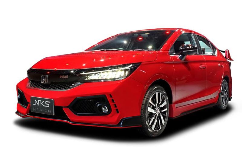 Bản độ Honda City mang phong cách NSX và Civic Type R độc đáo