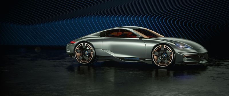Thưởng lãm bản thiết kế Porsche 677 Cyber - Tương lai 911?