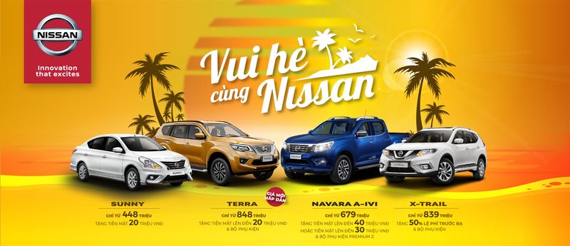 Nissan Việt Nam tiếp tục ưu đãi tới 100 triệu cho khách mua xe trong tháng 5