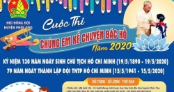 Thanh thiếu nhi huyện Phúc Thọ thi "Chúng em kể chuyện Bác Hồ"
