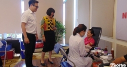 Hơn 150 cán bộ công nhân viên Tổng Công ty Du lịch Hà Nội tham gia hiến máu tình nguyện