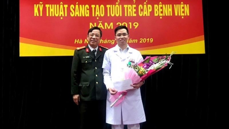 Bác sĩ Hoàn tham gia nhiều công trình nghiên cứu, hội thao kỹ thuật sáng tạo ngành Y