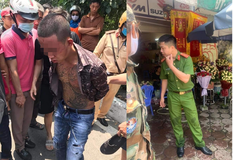 Hà Nội: Tóm gọn đối tượng xăm trổ trộm xe máy SH trên phố Hoàng Quốc Việt