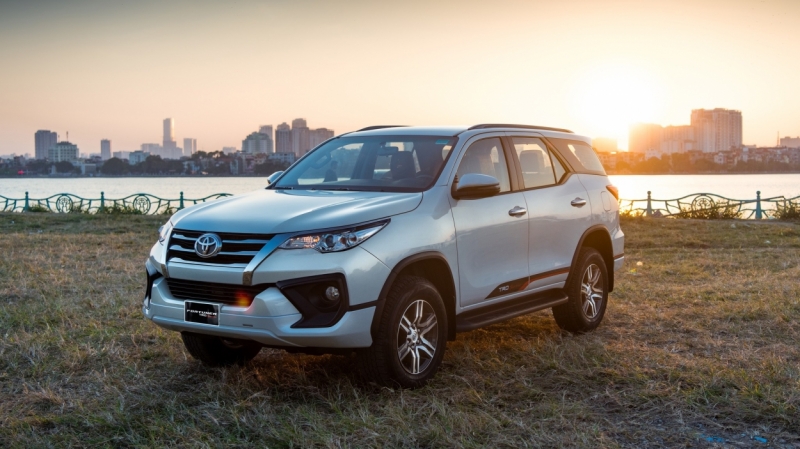 Fortuner có tên trong danh sách các mẫu xe bán chạy nhất.