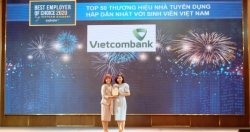 Vietcombank dẫn đầu Top Nhà tuyển dụng hấp dẫn nhất với sinh viên Việt Nam 2020 trong lĩnh vực tài chính – ngân hàng