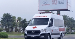 Tập đoàn Thành Công và Hyundai Motor tặng 10 xe Solati cứu thương cho các cơ sở y tế tuyến đầu chống dịch Covid-19
