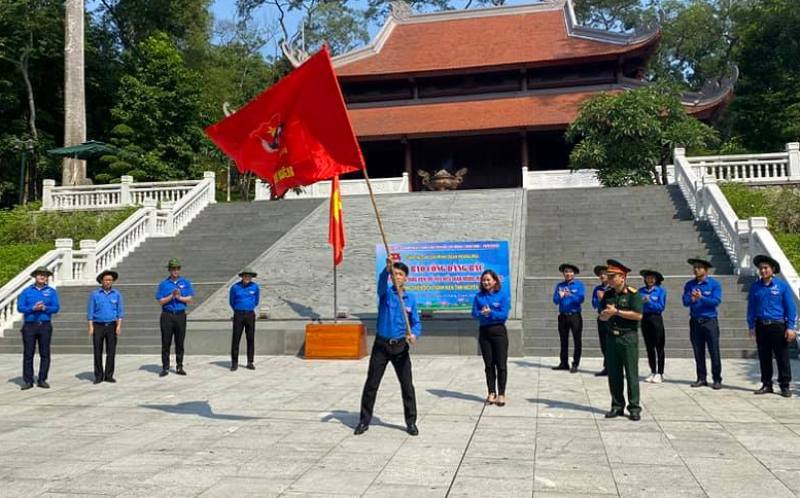 Nghi thức phát động Chiến dịch Thanh niên tình nguyện hè 2020 của tuổi trẻ quận Hoàng Mai