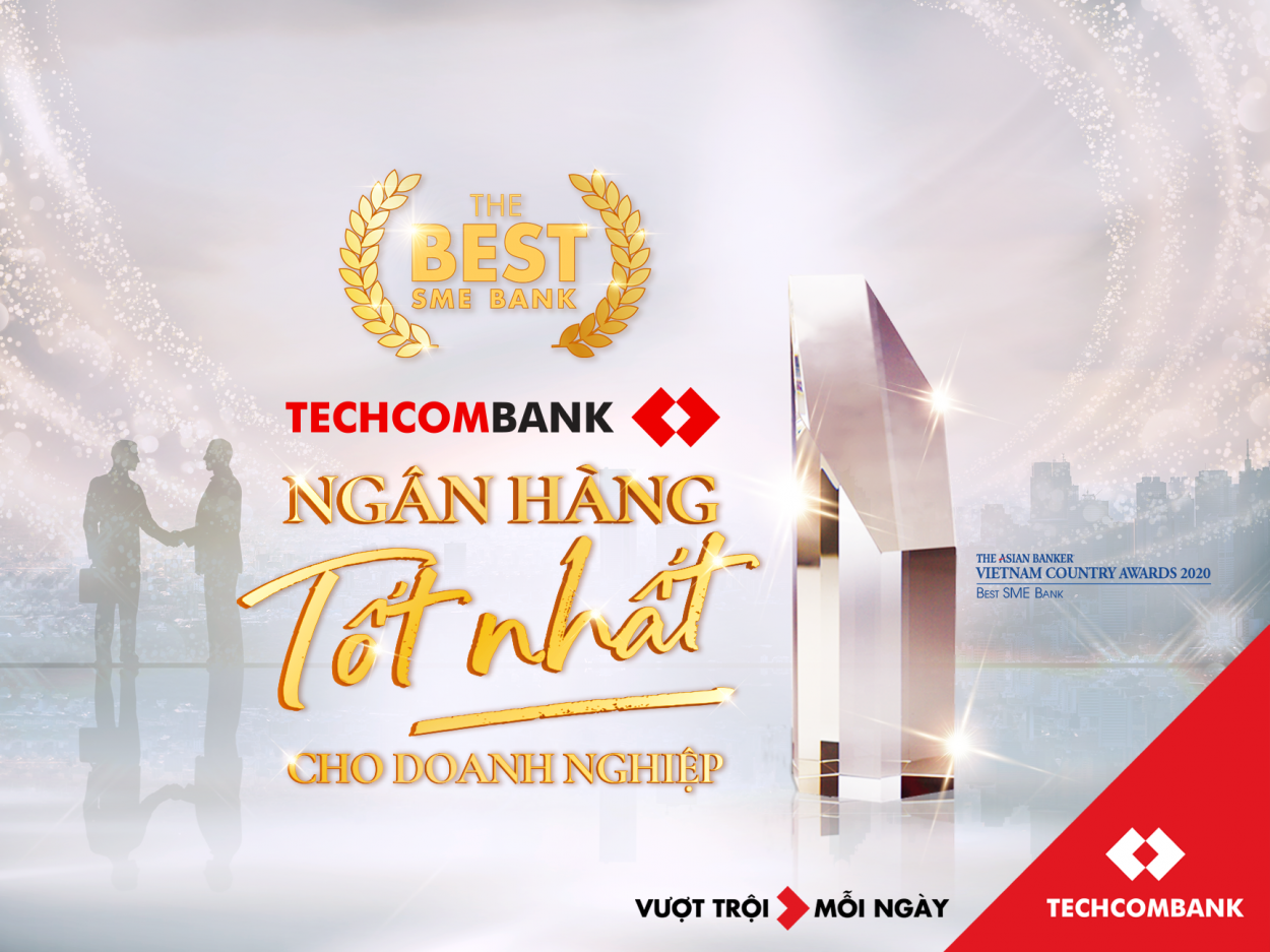 Techcombank là nhà cung cấp các giải pháp tài chính tốt nhất cho doanh nghiệp vừa và nhỏ