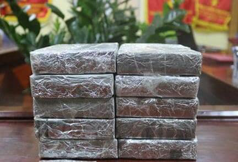 Công an tỉnh Bắc Kạn thu giữ được số heroin của các đối tượng trong đường dây vận chuyển ma túy từ Nghệ An ra các tỉnh phía Bắc tiêu thụ