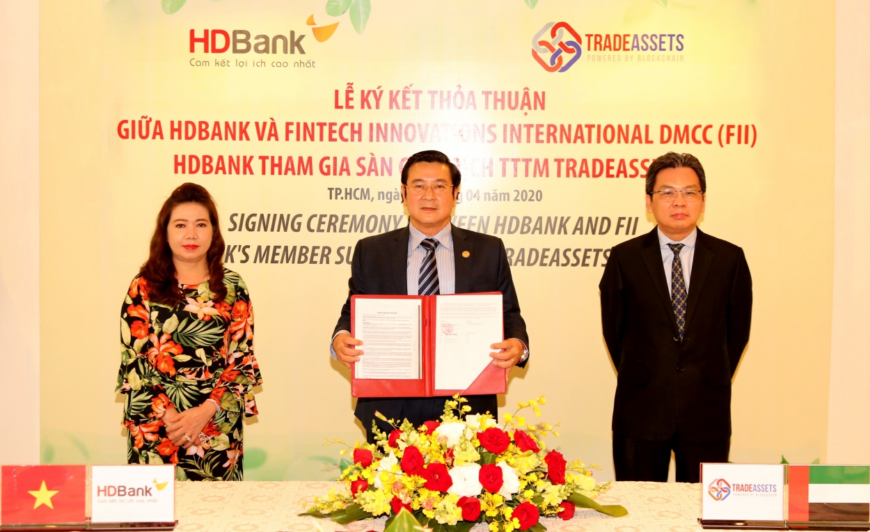 HDBank là Ngân hàng Việt Nam đầu tiên tham gia Sàn Giao dịch Tài trợ Thương mại TradeAsset