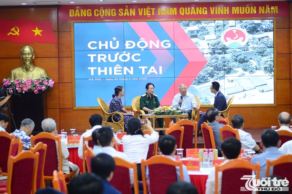 Toàn cảnh Lễ kỷ niệm 74 năm Ngày phòng chống thiên tai Việt Nam